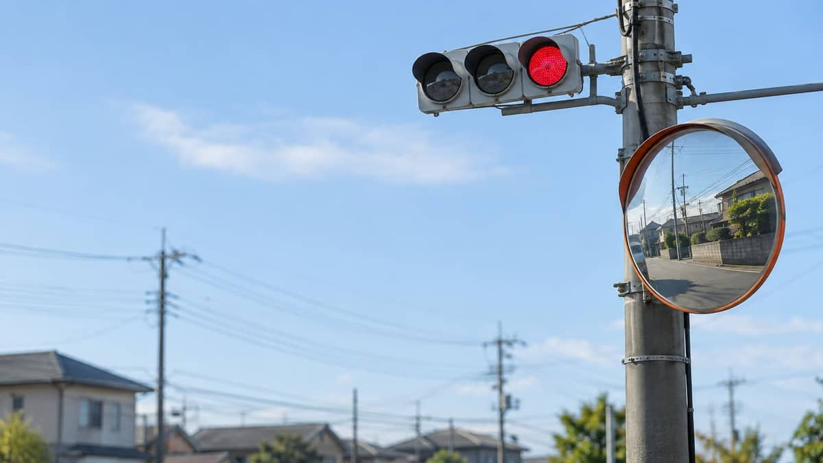 信号機やカーブミラーの財源は交通反則金 9月期の交付金は180億1000万円 47都道府県すべてで前年同期を下回る(イメージ画像)